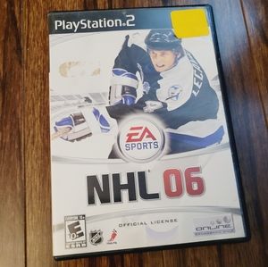 Play Station2 Vintage NHL Hockey 2006 PS2 Game Classic Hockey